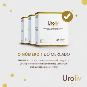 Vitamina Uroliv para Incontinência...