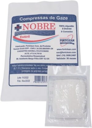 Compressa de olhar estéril Nobre 1...