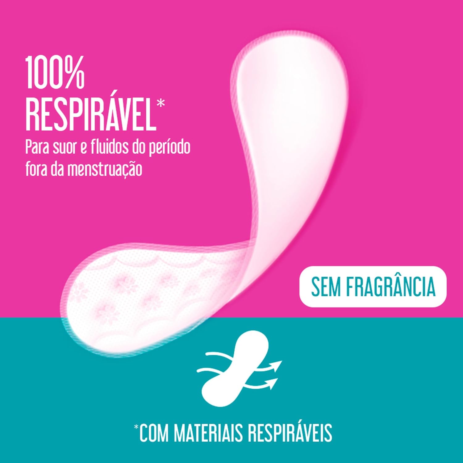 Carefree Protetor Diário Todo Dia Sem Perfume, 40un - Imagem 6