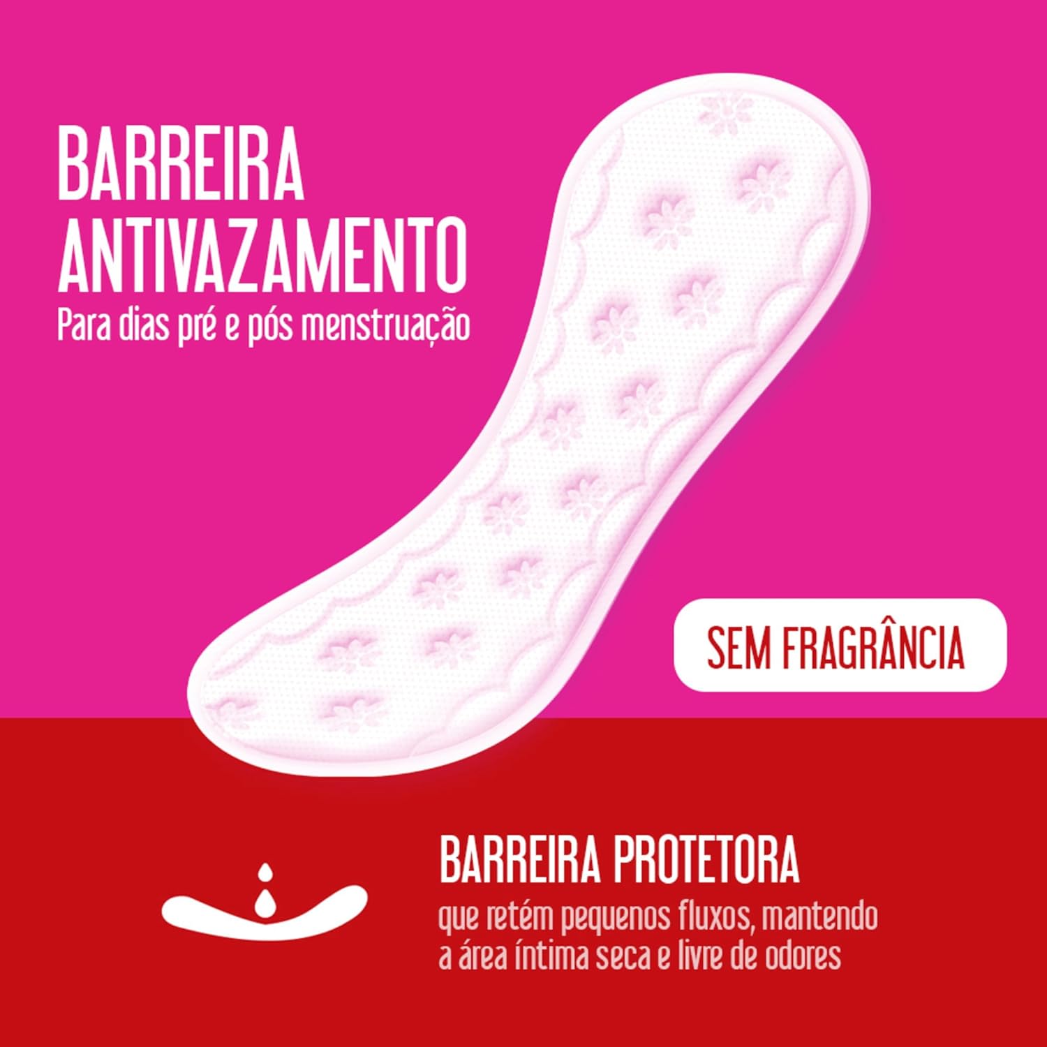 Carefree Protetor Diário Todo Dia Sem Perfume, 40un - Imagem 7