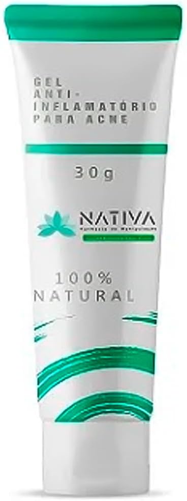 Gel Creme Facial Anti-Inflamatório Antiacne 30 Gramas
