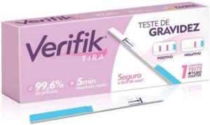 Teste Gravidez Verifik Tira + Colet...