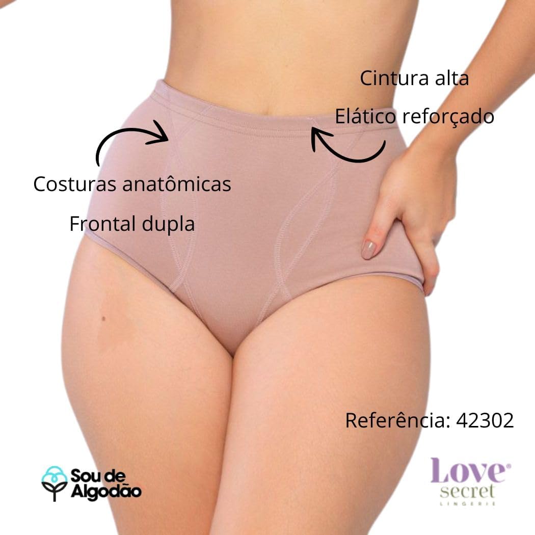 Kit com 2 Calcinhas Pós-Parto Love Secret 42302 - Imagem 4