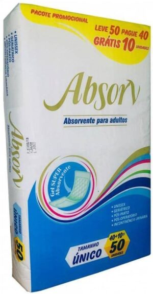 ABSORVENTE GERIATRICO ABSORV C/50 U...