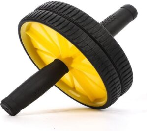 Roda de abdominal Amarela WCT FITNE...
