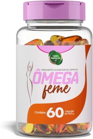 Ômega Femme 500mg – 60 Cáps...