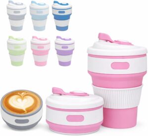 Copo de Silicone Dobrável 350ml Po...