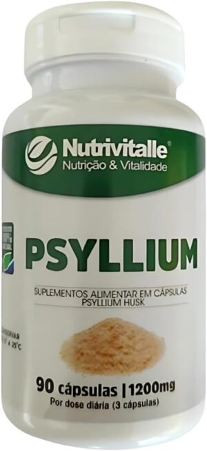 Psyllium 1200mg Nutrivitalle – 90...