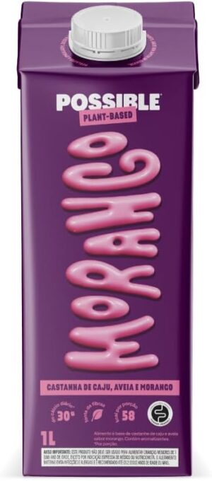 Bebida Vegetal Possível Morango 1l