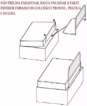 Grade De Cama Proteção Para Cama ...