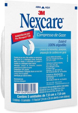 Nexcare, 3M, Compressa de Olhar Est...