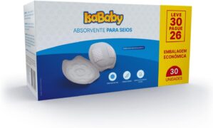 ISABABY Absorvente Para Seios Branc...