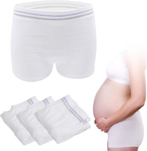 HANSILK Calcinha de maternidade pó...