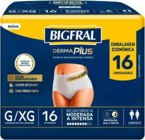 Roupa Íntima Bigfral Derma Plus G/...