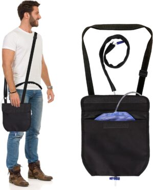 Suporte para bolsa de drenagem de u...