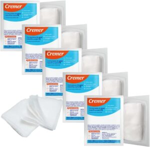 Kit 5un Gaze Estéril Cremer 7,5...