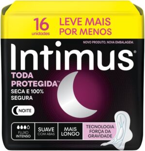Absorvente Intimus Gel Noturno Suav...