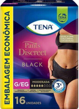 Tena Pants Discreet, Calcinha Desca...