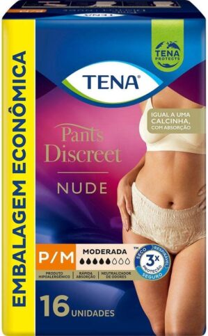 Tena Pants Discreet, Calcinha Desca...