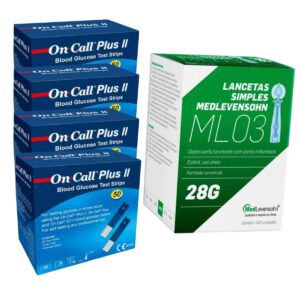 kit com 200 tiras de plantão mais ...