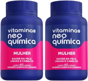 Kit 2 Vitamina Mulher 60 Cápsulas