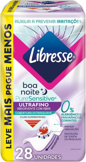 Libresse Pure e Sensitive, Absorven...