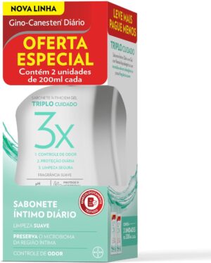 GINO-CANESTEN Kit Sabonete Intimo F...