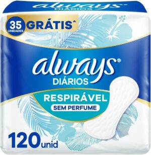 Always Respirável Sem Perfume Prot...