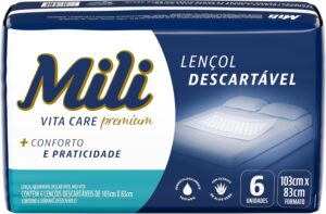 Mili Lençol Absorvente Descartáve...