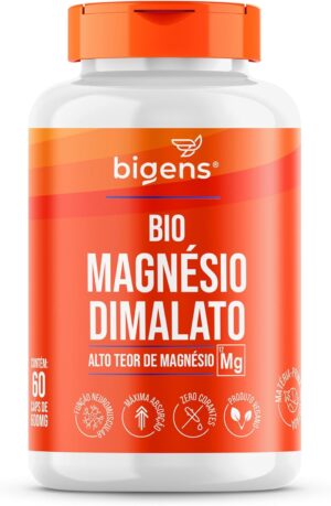 Bigens Bio Magnésio Dimalato Vegan...