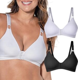 Kit 02 Sutiã Fecho Frontal DeMillu...