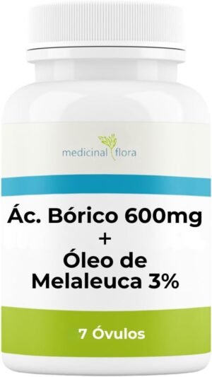 Bórico 600mg + Melaleuca 3% Candid...