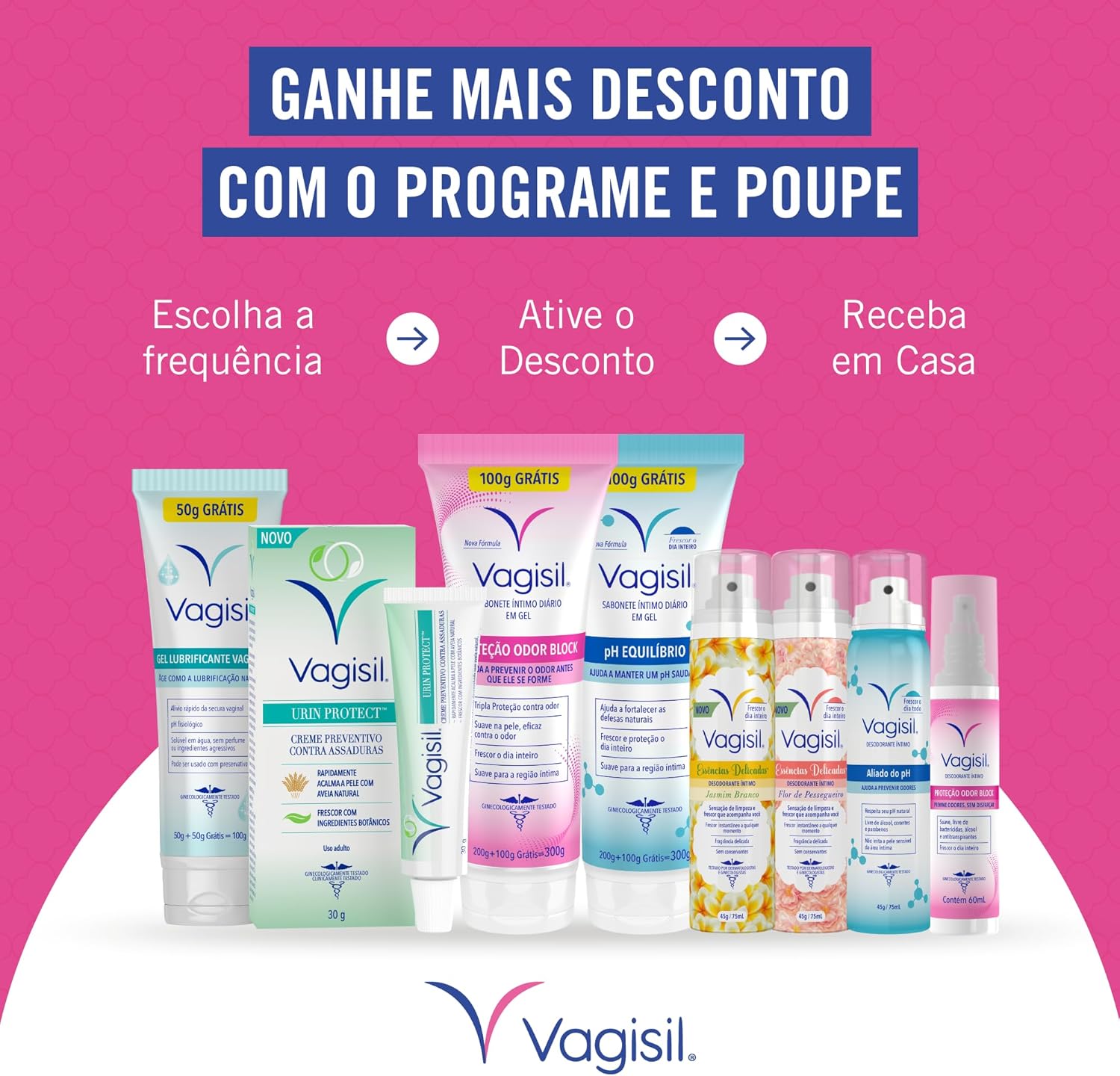 Vagisil Desodorante Íntimo Feminino Spray, Aliado do pH, Ajuda a Prevenir Odores, Cheiro Leve, 75ml - Imagem 7