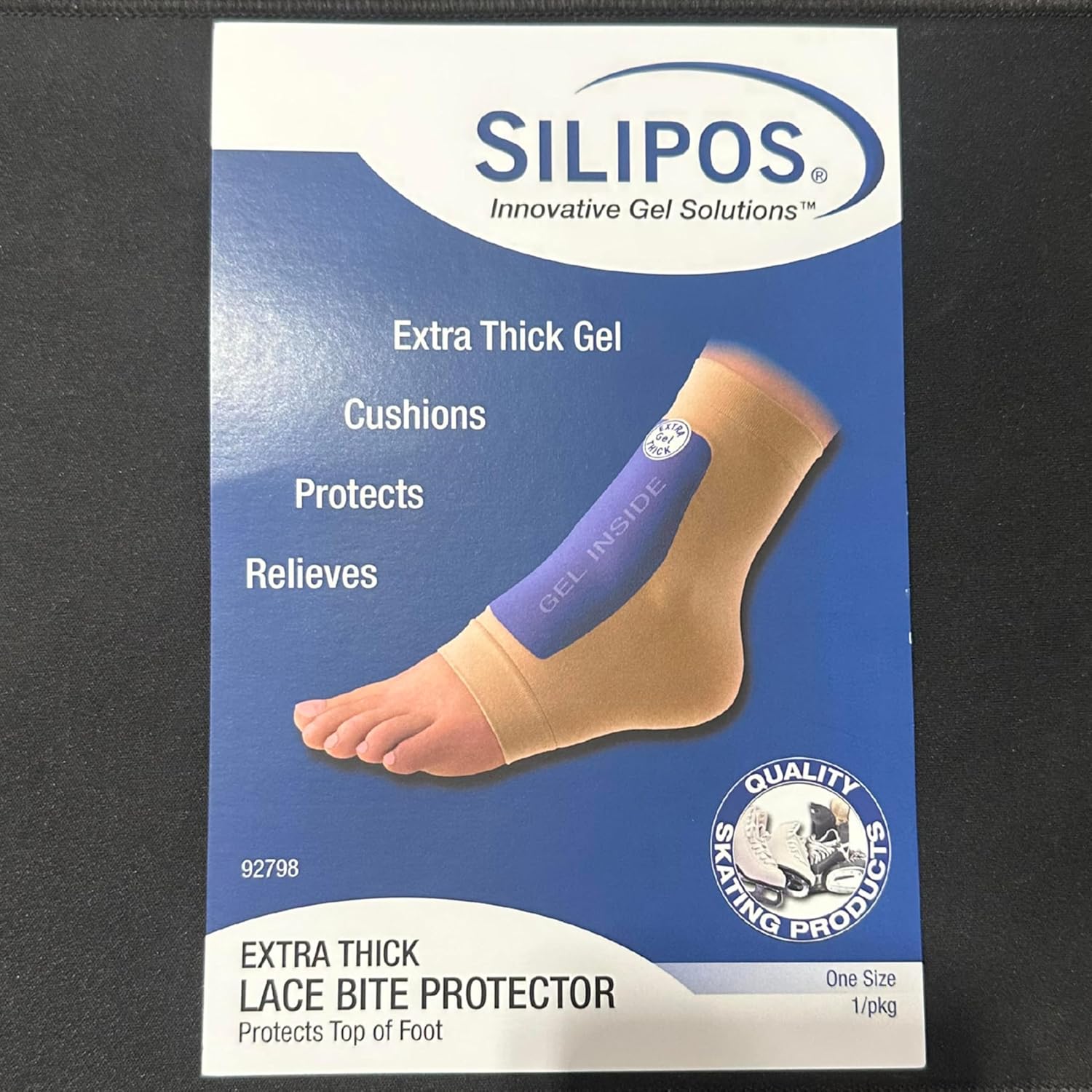 Silipos Protetor de mordida de renda - Gel extragrosso - Tamanho único - REF: 92798 - Imagem 2