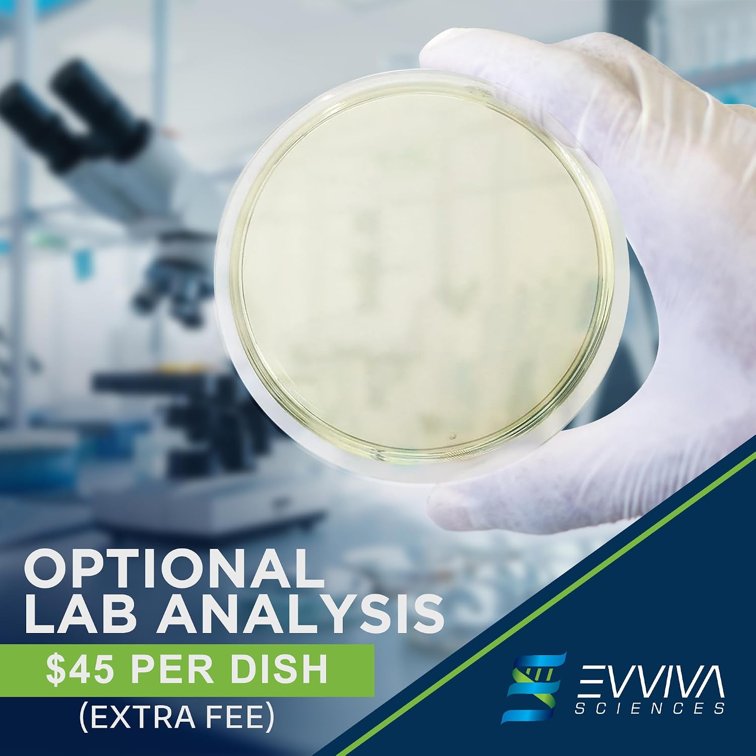ES EVVIVA SCIENCES kit de teste de molde evviva sciences para casa - 5 testes de detecção simples com análise de laboratório opcional (taxa extra), sistema de teste HVAC, superfícies domésticas - Imagem 2