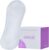 Protetor Diário Max Amai – 100% Algodão – Extra Longo, Hipoalergênico, Absorvente Ultra Confortável, Livre de Químicos e Zero Plástico Comun – 20 unidades