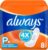 Always Seca, Absorvente sem Abas, Tamanho P, 8 Unidades